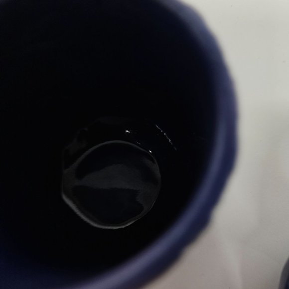 OOAK Dorothy Steele Studio Art Pottery Handmade Clay Sake Set of 4 Signed - Picture 6 of 8